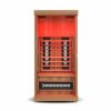 Finnmark Designs 1 Person Full Spectrum Infrared Sauna red light