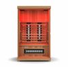 Finnmark Designs FD-2 Full Spectrum Infrared Sauna, 2-Person Home Infrared Sauna red light