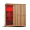 Finnmark Designs FD-3 Full Spectrum Infrared Sauna, 4-Person Home Infrared Sauna