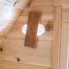 Dundalk Leisurecraft MiniPOD Outdoor Sauna CTC77MW light blocker