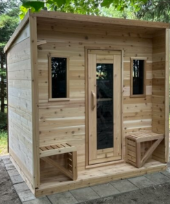 True North Saunas 5 Person Outdoor Cabin Sauna