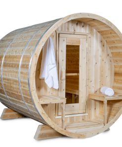 Dundalk CT Serenity 4 Person Barrel Sauna | CTC2245W