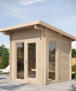 SaunaLife Model G4 6-Person Traditional Outdoor Sauna