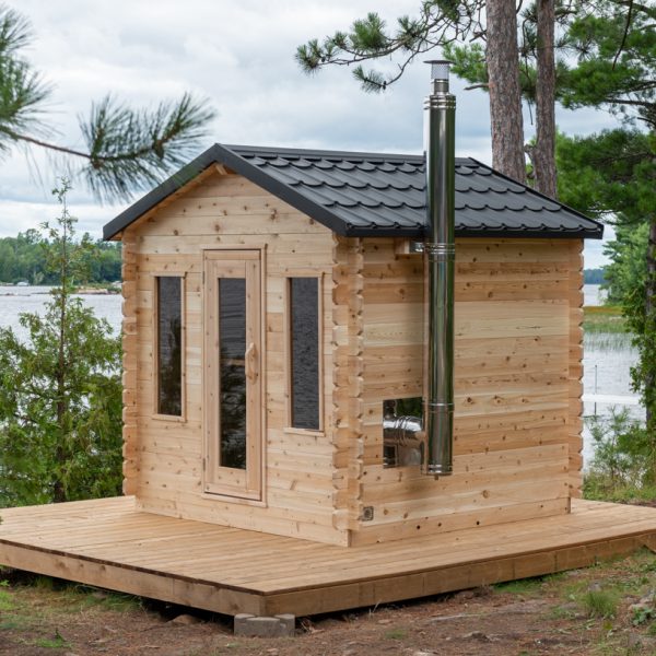 Dundalk Leisurecraft Canadian Timber 6 Person Georgian Sauna | CTC88W