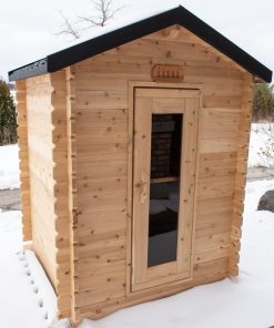 Dundalk Leisurecraft Canadian Timber 2-3 Person Granby Cabin Sauna | CTC66W