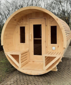 True North Long Barrel Outdoor Sauna