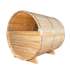 Dundalk Leisurecraft Canadian Timber 6 Person Tranquility MP Barrel Sauna back view