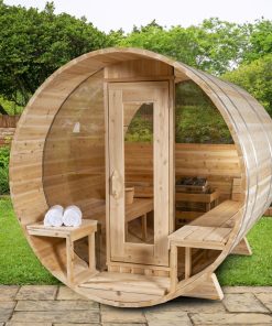 Dundalk Leisurecraft Serenity MP Barrel Sauna | CTC2245MP