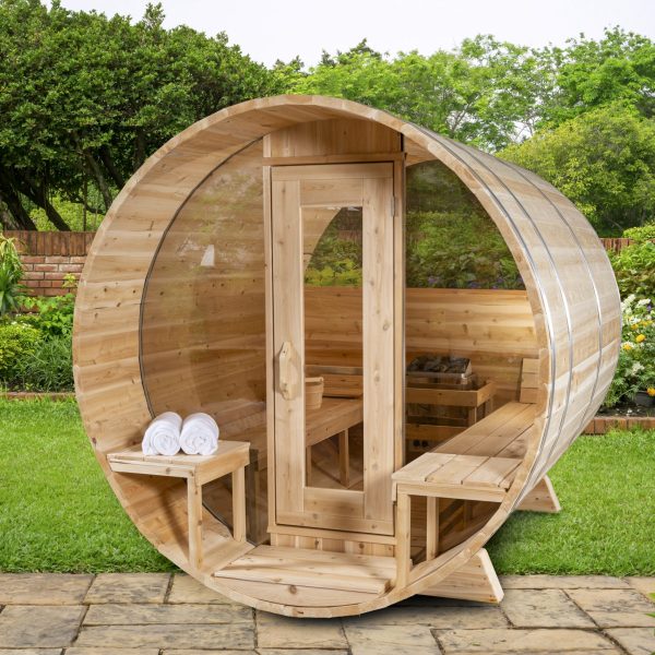 Dundalk Leisurecraft Serenity MP Barrel Sauna | CTC2245MP