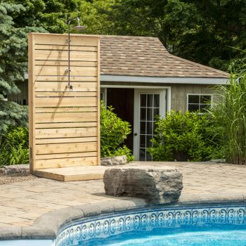 Dundalk Leisurecraft Savannah Outdoor Shower, Canadian Timber