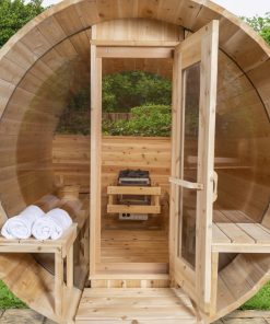 Dundalk Leisurecraft Serenity MP Barrel Sauna | CTC2245MP