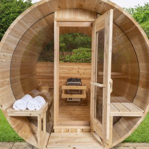 Dundalk Leisurecraft Serenity MP Barrel Sauna | CTC2245MP