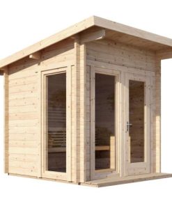 SaunaLife Model G4 6-Person Traditional Outdoor Sauna