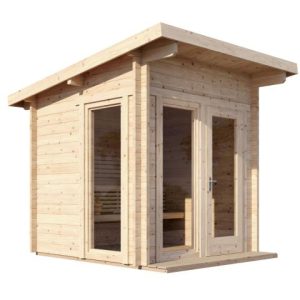 SaunaLife Model G4 6-Person Traditional Outdoor Sauna