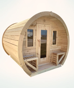 True North Schooner 8 Person Outdoor Barrel Sauna