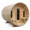 Dundalk Leisurecraft Canadian Timber 6 Person Tranquility Barrel Sauna | CTC2345W