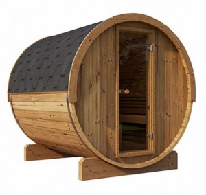 SaunaLife 4 Person 6′ Long Barrel Sauna | Ergo Model E7