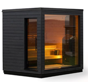 SaunaLife 5-Person Pre-Assembled Outdoor Sauna | Model G6