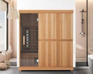 Finnmark Designs FD-3 Full Spectrum Infrared Sauna, 4-Person Home Infrared Sauna