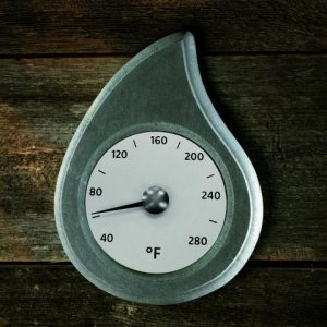 Hukka Pisarainen Sauna Thermometer, Droplet