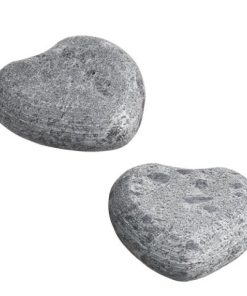 Hukka Lempi Sauna Massage Stones, Hearts, 2 Pcs