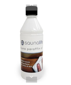 SaunaLife Sauna Paraffin Oil Odorless Sauna Wood Oil 500ml (16.9 oz)