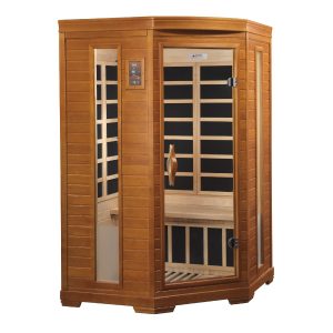 Golden Designs Dynamic "Heming Elite" 2-Person Ultra Low EMF FAR Infrared Sauna