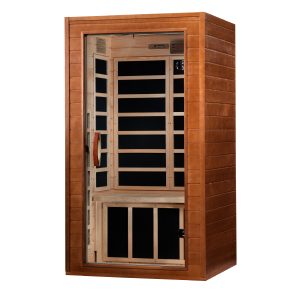 Golden Designs Dynamic "Avila Elite" 1-2 Person Ultra Low EMF FAR Infrared Sauna