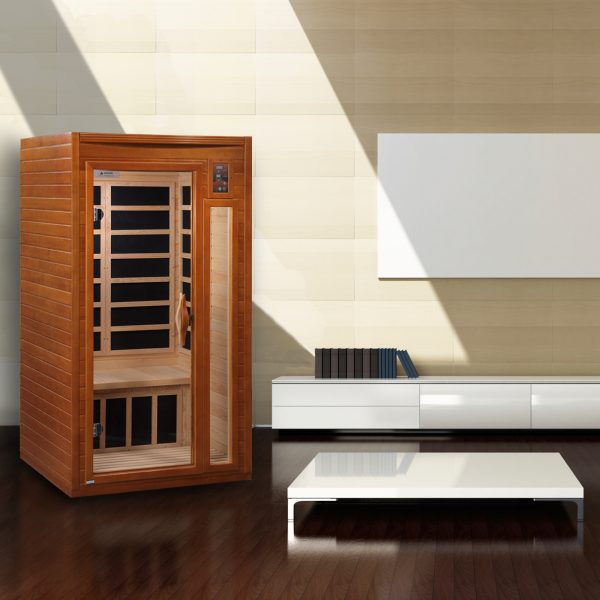 Golden Designs Dynamic "Barcelona" 1-2 Person Low EMF FAR Infrared Sauna