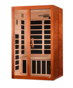 Golden Designs Dynamic "Santiago Elite" 2-Person Ultra Low EMF FAR Infrared Sauna