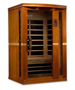 Golden Designs Dynamic "Vittoria" 2 Person Low EMF Infrared Sauna