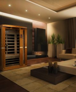 Golden Designs Dynamic "Vittoria" 2 Person Low EMF Infrared Sauna