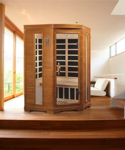 Golden Designs Dynamic "Heming" 2-Person Low EMF FAR Infrared Sauna