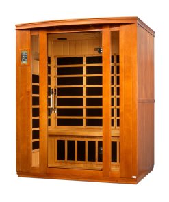 Golden Designs Dynamic "Bellagio" 3-Person Low EMF FAR Infrared Sauna