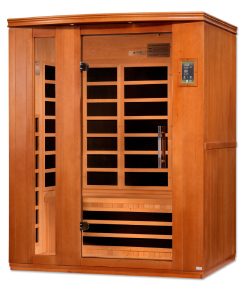 Golden Designs Dynamic "Lugano Elite" 3-Person Ultra Low EMF FAR Infrared Sauna