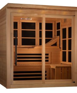 Golden Designs 6 Person Near Zero EMF FAR Infrared Sauna