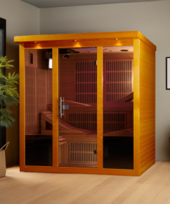 Golden Designs Dynamic "Monaco" 6-person Ultra Low EMF FAR Infrared Sauna