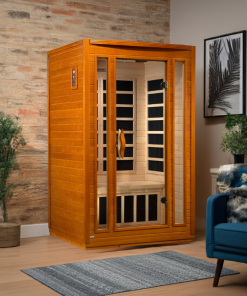 Golden Designs Dynamic "San Marino Elite" 2-Person Ultra Low EMF FAR Infrared Sauna