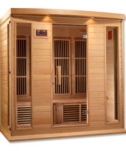 Golden Designs Maxxus 4-Person FAR Infrared Sauna - Low EMF