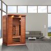 Maxxus 2-Person Full Spectrum Near Zero EMF (Under 2MG) FAR Infrared Sauna (Canadian Red Cedar)