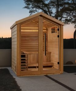 Golden Designs Savonlinna 3 Person Outdoor Traditional Sauna