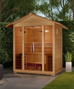 Golden Designs Vorarlberg 5 Person Traditional Outdoor Sauna