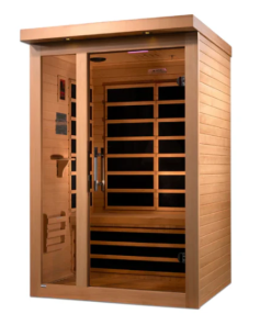 Golden Designs Dynamic "Llumeneres Elite" 2 Person Ultra Low EMF Infrared Sauna